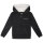 Corvus Corax (Drescher) - Kids zip-hoody, black, white, 152