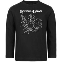 Corvus Corax (Drescher) - Kids longsleeve, black, white, 104
