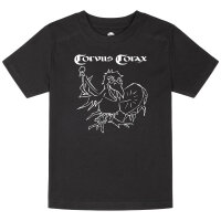 Corvus Corax (Drescher) - Kids t-shirt, black, white, 104