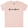 Corvus Corax (Logo) - Baby t-shirt, pale pink, black, 56/62