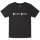 Corvus Corax (Logo) - Kinder T-Shirt, schwarz, weiß, 116