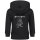 Corvus Corax (Rabensang) - Baby zip-hoody, black, white, 80/86