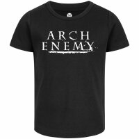 Arch Enemy (Logo) - Girly shirt - black - white - 152