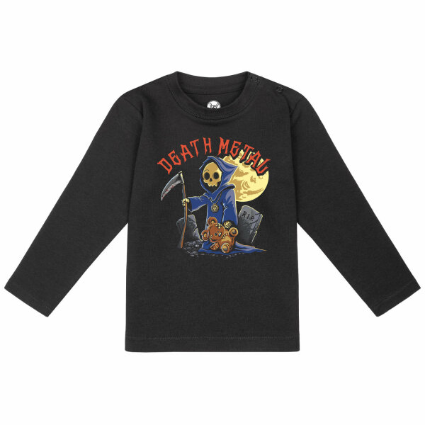 Death Metal - Baby longsleeve, black, multicolour, 80/86