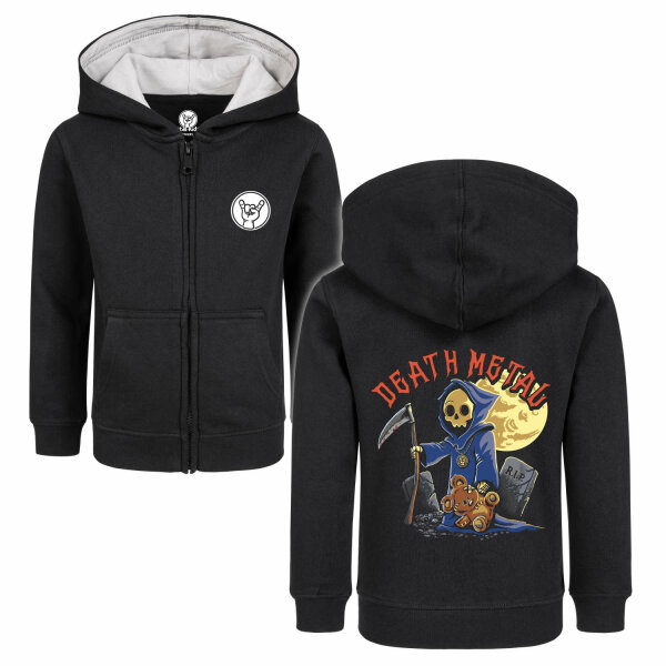 Death Metal - Kids zip-hoody, black, multicolour, 116