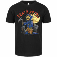 Death Metal - Kinder T-Shirt, schwarz, mehrfarbig, 128