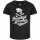 Dropkick Murphys (Scally Skull Ship) - Girly Shirt, schwarz, weiß, 116