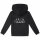 Arch Enemy (Logo) - Kids zip-hoody, black, white, 104
