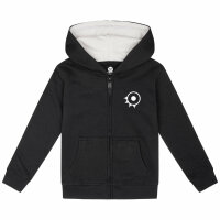 Arch Enemy (Logo) - Kids zip-hoody, black, white, 116