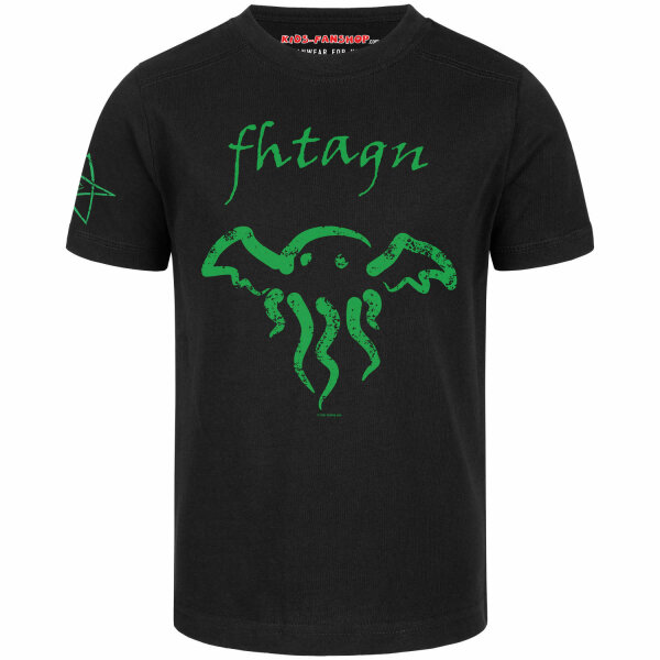 Fhtagn - Kids t-shirt - black - green - 92