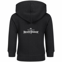 Five Finger Death Punch (Logo) - Baby Kapuzenjacke, schwarz, weiß, 56/62