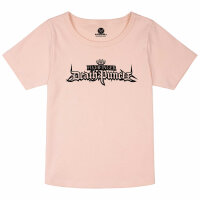 Five Finger Death Punch (Logo) - Girly shirt, pale pink, black, 104