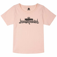 Five Finger Death Punch (Logo) - Girly Shirt, hellrosa, schwarz, 116