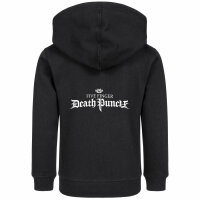 Five Finger Death Punch (Logo) - Kinder Kapuzenjacke, schwarz, weiß, 104