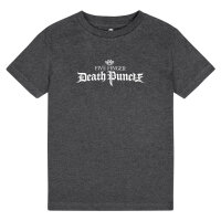 Five Finger Death Punch (Logo) - Kinder T-Shirt, charcoal, weiß, 92