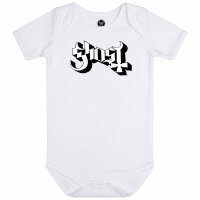 Ghost (Logo) - Baby Body, weiß, schwarz/weiß,...