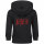 Slayer (Logo) - Baby zip-hoody, black, red, 56/62