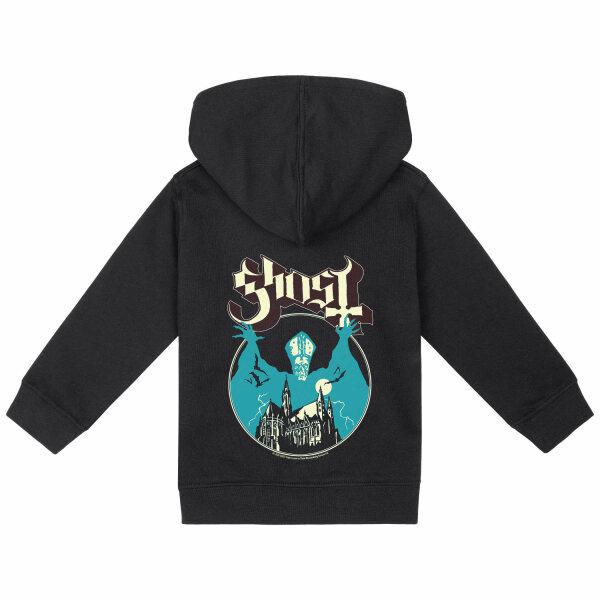 Ghost (Opus) - Baby zip-hoody, black, multicolour, 68/74