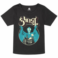 Ghost (Opus) - Girly Shirt, schwarz, mehrfarbig, 104