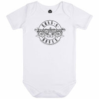 Guns n Roses (Bullet - outline) - Baby bodysuit, white,...