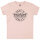 Guns n Roses (Bullet - outline) - Baby T-Shirt, hellrosa, schwarz, 56/62
