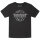 Guns n Roses (Bullet - outline) - Kinder T-Shirt, schwarz, weiß, 140