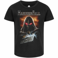 Hammerfall (Protector) - Girly Shirt, schwarz, mehrfarbig, 116
