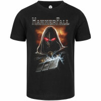 Hammerfall (Protector) - Kinder T-Shirt, schwarz, mehrfarbig, 104