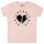Herzensbrecher - Baby T-Shirt, hellrosa, schwarz, 68/74