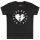 Herzensbrecher - Baby t-shirt, black, white, 56/62
