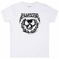 Killswitch Engage (Skull Leaves) - Baby t-shirt - white -...