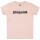 Blind Guardian (Logo) - Baby T-Shirt, hellrosa, schwarz, 68/74
