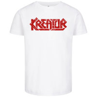 Kreator (Logo) - Kids t-shirt, white, red, 104