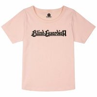 Blind Guardian (Logo) - Girly Shirt, hellrosa, schwarz, 104