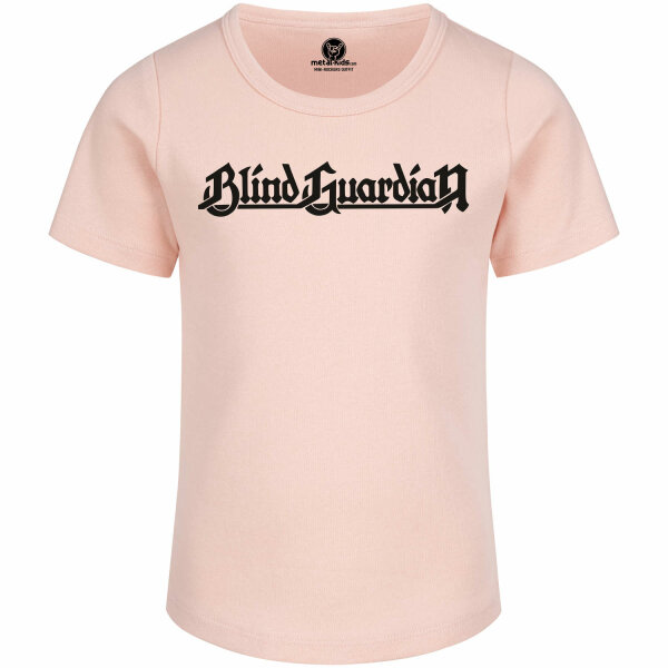 Blind Guardian (Logo) - Girly Shirt, hellrosa, schwarz, 116