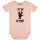 Live Long and Prosper - Baby bodysuit, pale pink, black, 56/62