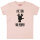 Live Long and Prosper - Baby T-Shirt, hellrosa, schwarz, 56/62