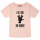 Live Long and Prosper - Girly shirt, pale pink, black, 104