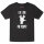 Live Long and Prosper - Kinder T-Shirt, schwarz, weiß, 104