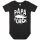Papa Roach (Logo/Roach) - Baby bodysuit, black, white, 56/62