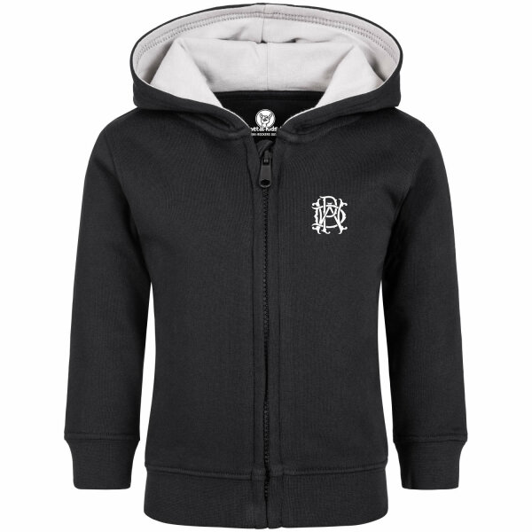 Parkway Drive (Logo) - Baby zip-hoody, black, white, 56/62