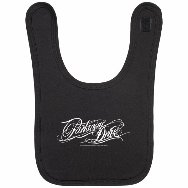 Parkway Drive (Logo) - Baby bib, black, white, one size