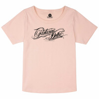 Parkway Drive (Logo) - Girly Shirt, hellrosa, schwarz, 116