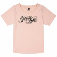 Parkway Drive (Logo) - Girly shirt, pale pink, black, 152