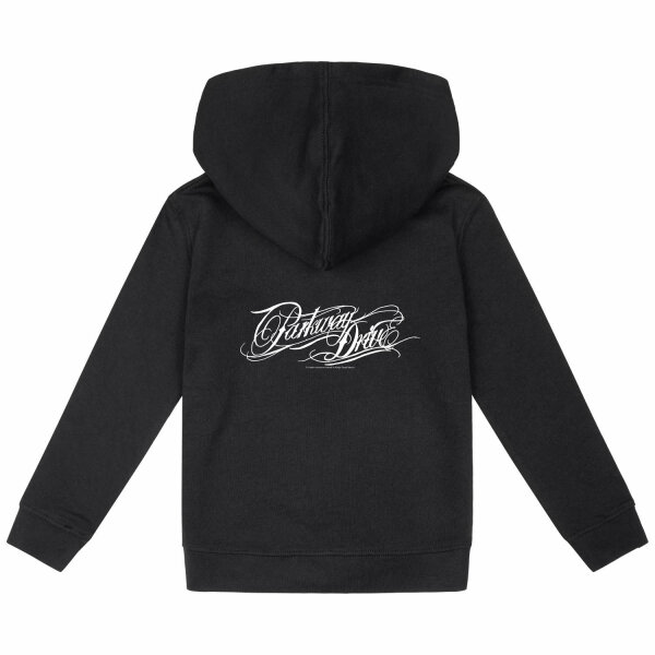 Parkway Drive (Logo) - Kids zip-hoody, black, white, 104