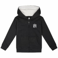 Parkway Drive (Logo) - Kids zip-hoody, black, white, 152