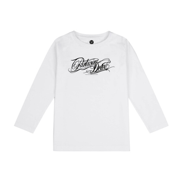 Parkway Drive (Logo) - Kids longsleeve, white, black, 152