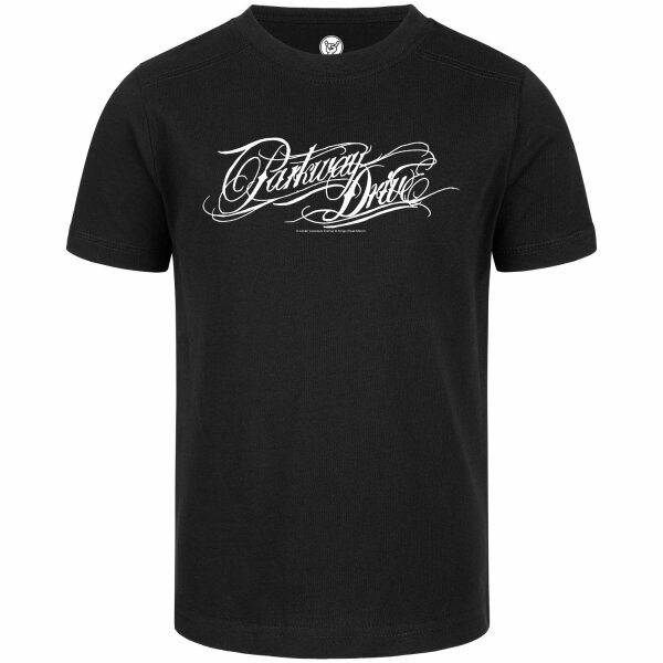 Parkway Drive (Logo) - Kinder T-Shirt, schwarz, weiß, 104
