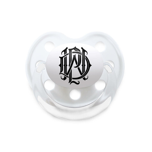 Parkway Drive (Logo) - Soother, white, black, Size 1