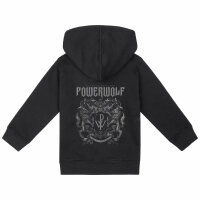 Powerwolf (Crest) - Baby zip-hoody, black, multicolour, 56/62